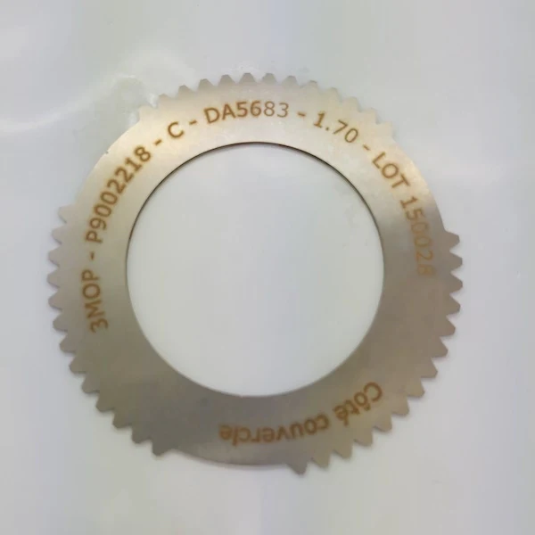1.70 adjust disc thickness