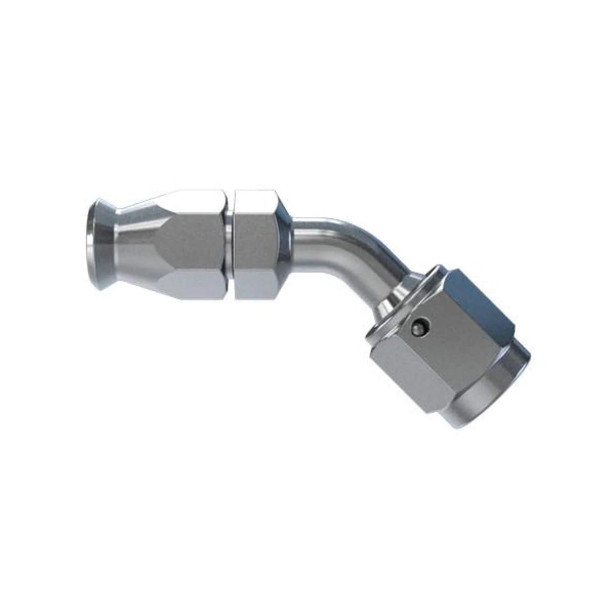 45° Swept Tube Female Concave Seat