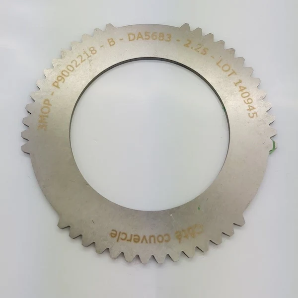 Adjustable plain exterior disc, thickness : 2,25