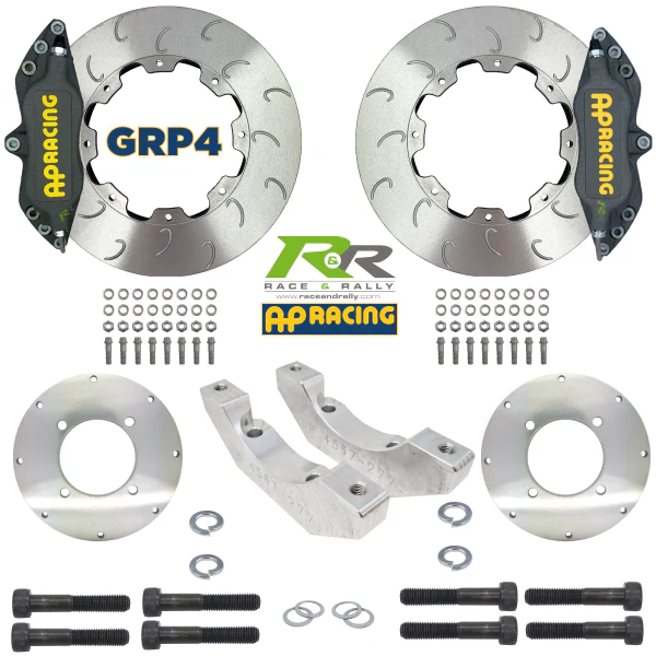 AP 13" Front Modular Brake Kit - CP4567 Caliper - Ø277x25mm Discs - 'J' Hook Face Design