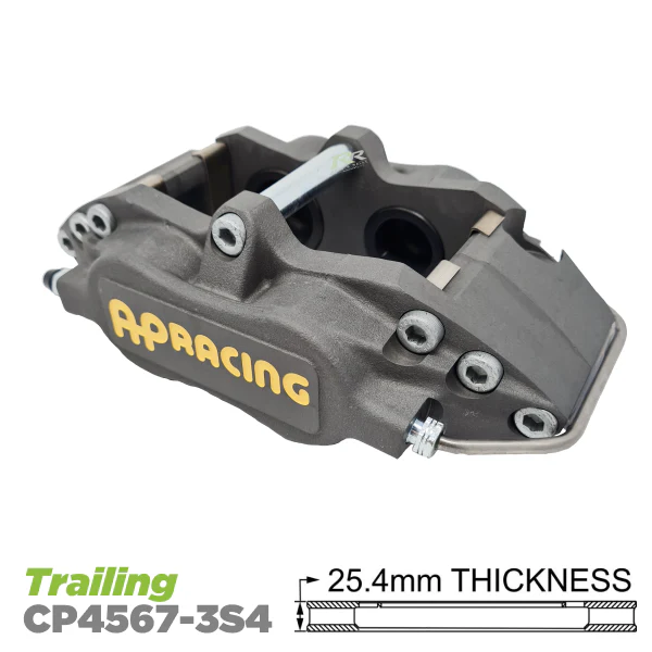 AP 13" Front Modular Brake Kit - CP4567 Caliper - Ø277x25mm Discs - 'J' Hook Face Design - Image 3