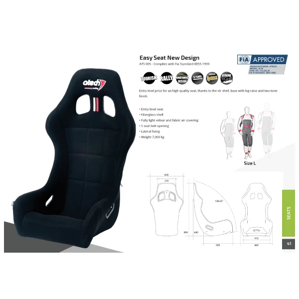 Atech Easy Racing Seat - Image 3