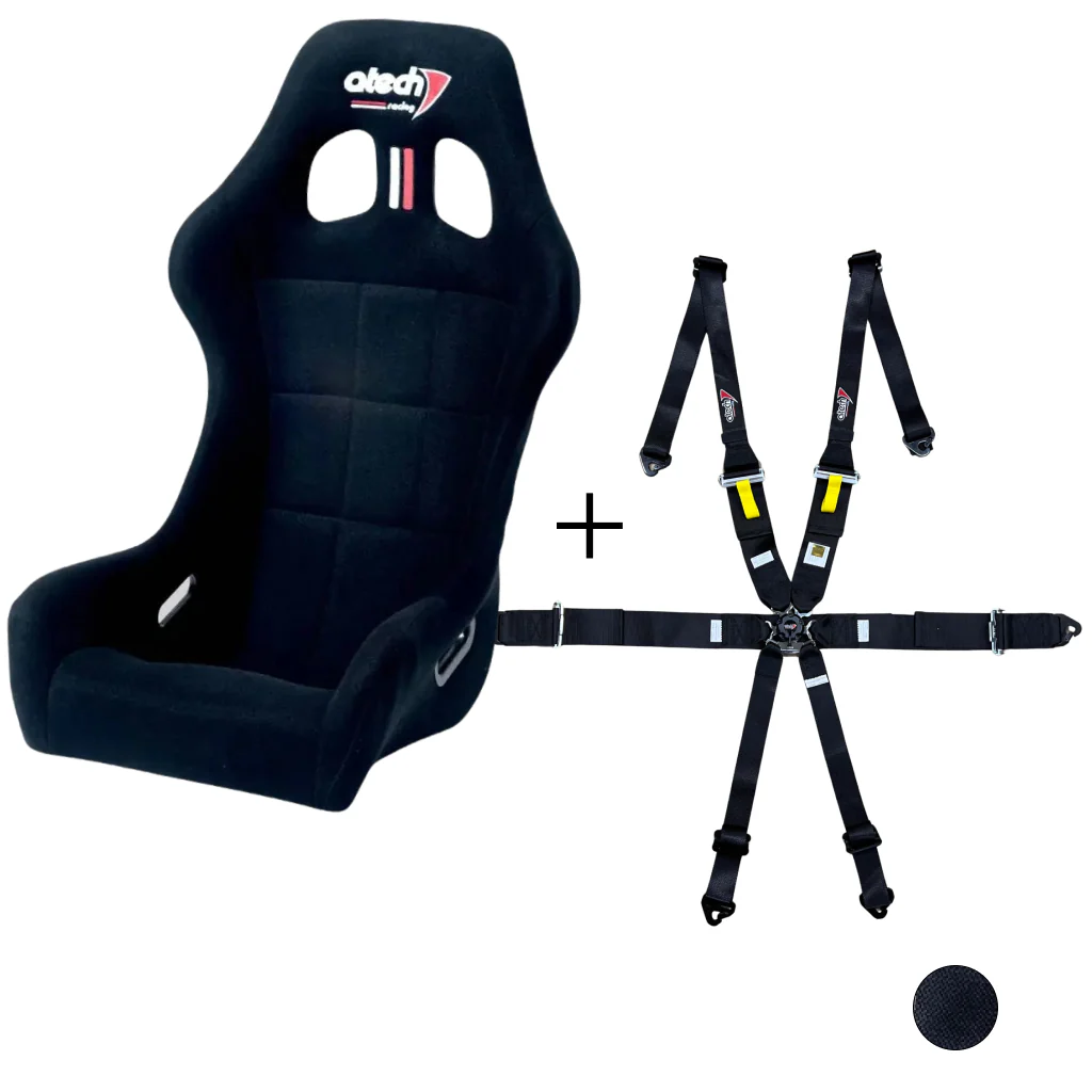 Atech Easy Racing Seat & Harness Bundle - Image 3