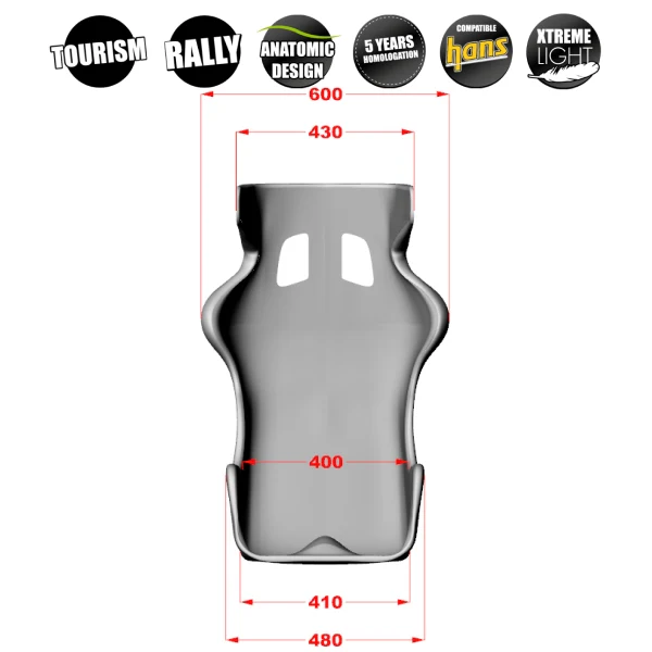 Atech Performance SHP Racing Seat - Image 4