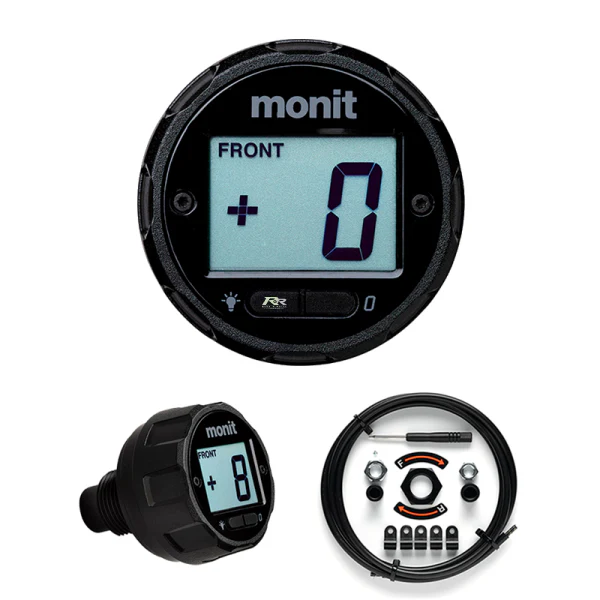Brake Bias Adjuster Dial - Bulkhead Mounted - Black