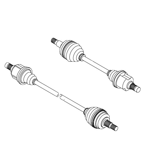 C2R2 Max Driveshaft - Left - Image 2