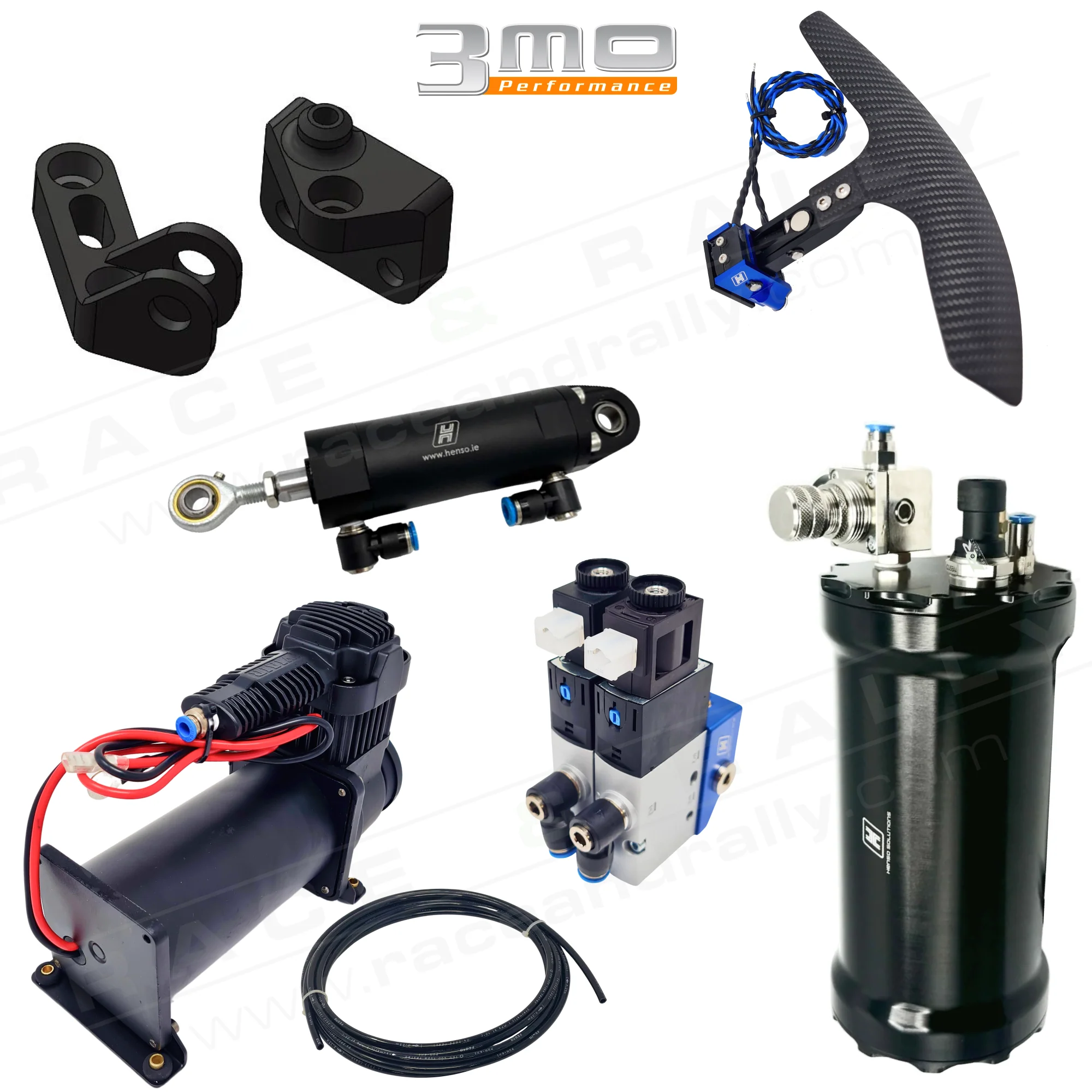 Complete Pneumatic Paddle Shift Kit for 3MO FTX Gearbox - Image 4