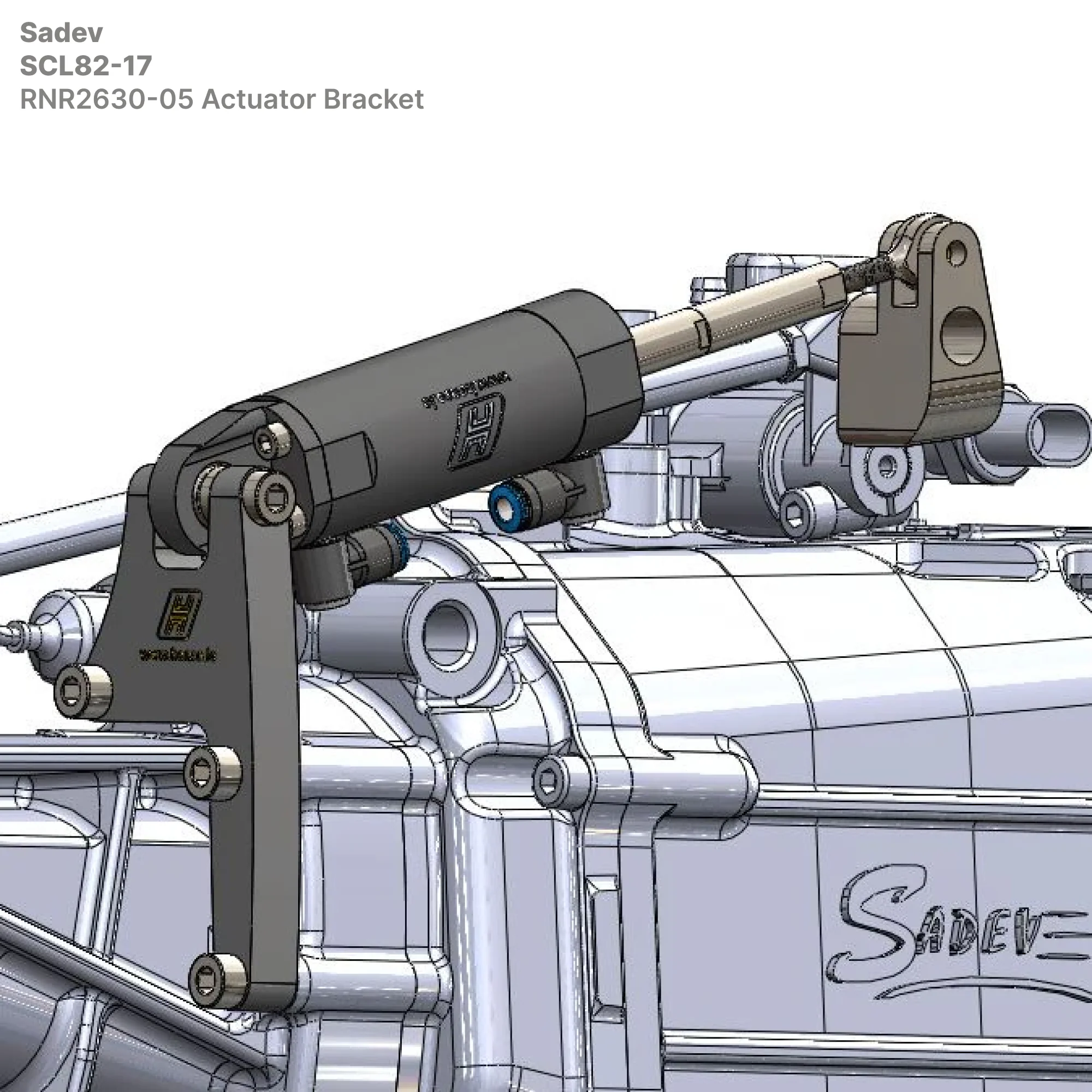 Paddle-Shift Actuator Mounting Brackets - Image 22