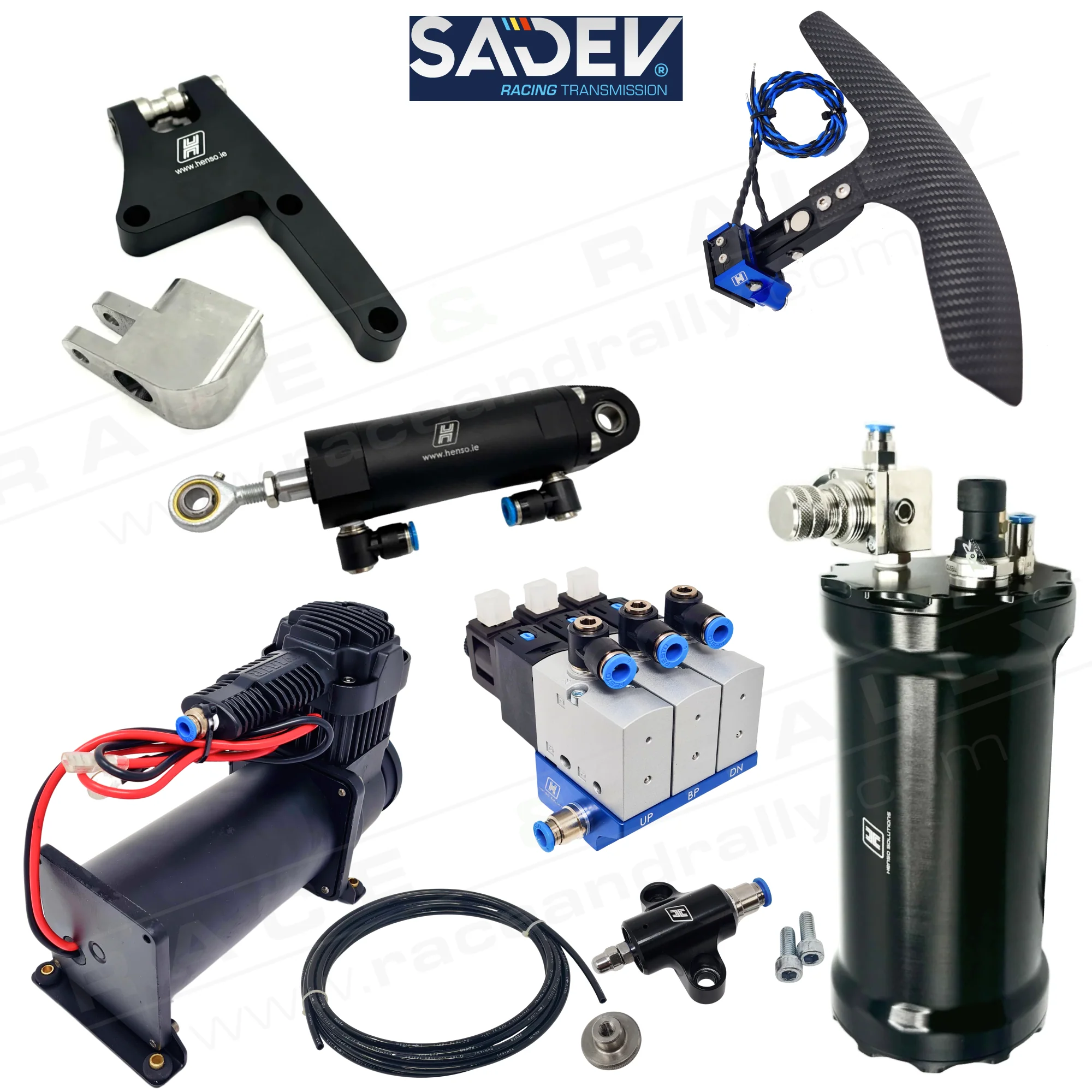 Complete Pneumatic Paddle Shift Kit for Sadev SCL82-17 Gearbox - Image 3