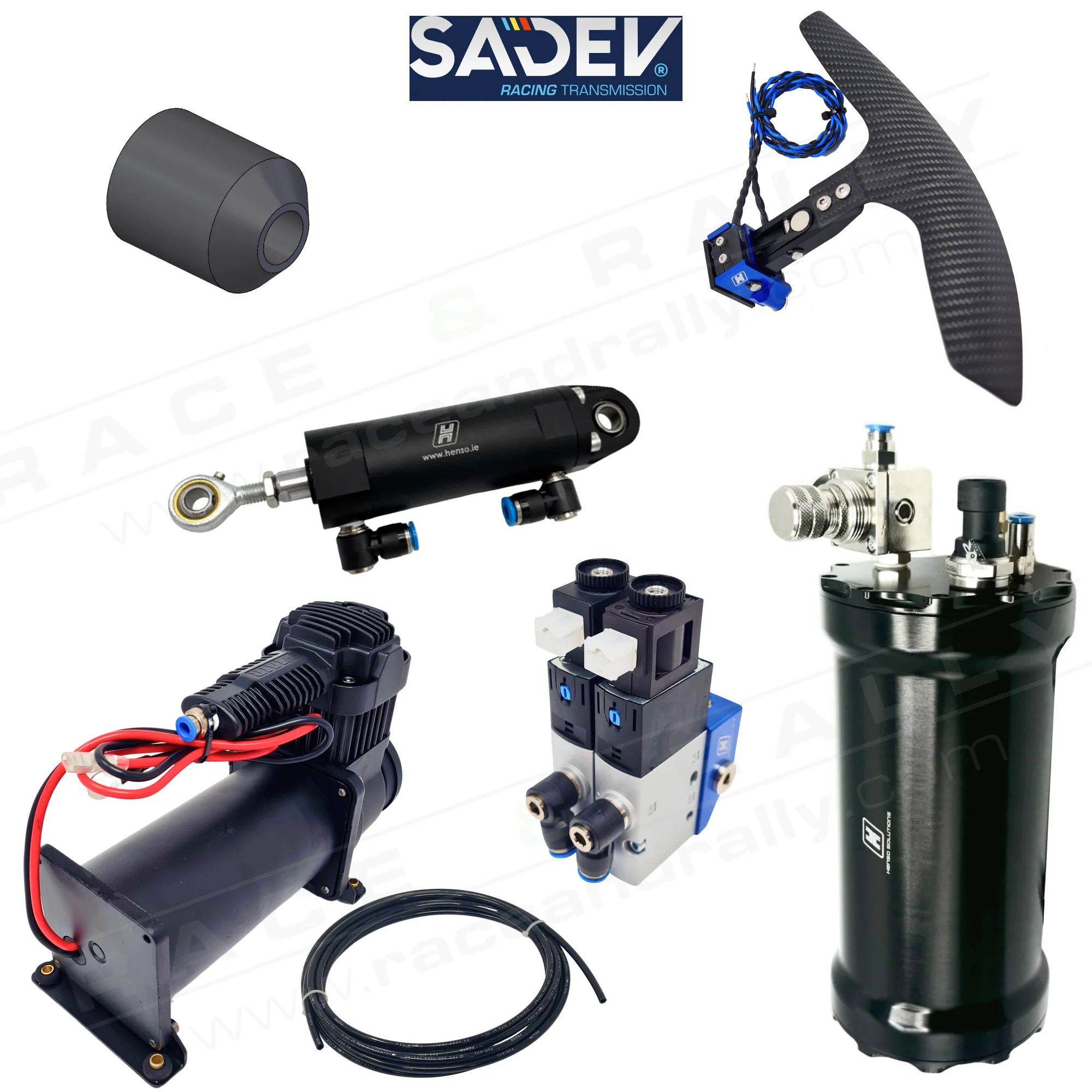 Complete Pneumatic Paddle Shift Kit for Sadev SL90-20 Gearbox - Image 3