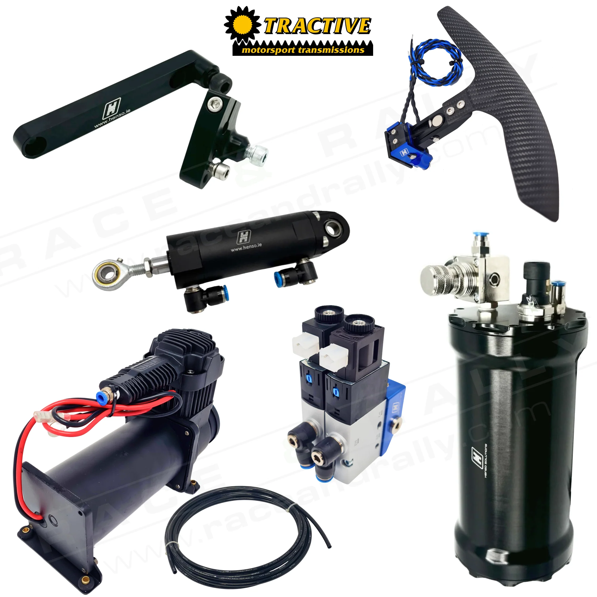 Complete Pneumatic Paddle Shift Kit for Tractive RD906 / RD905 Gearbox - Image 5