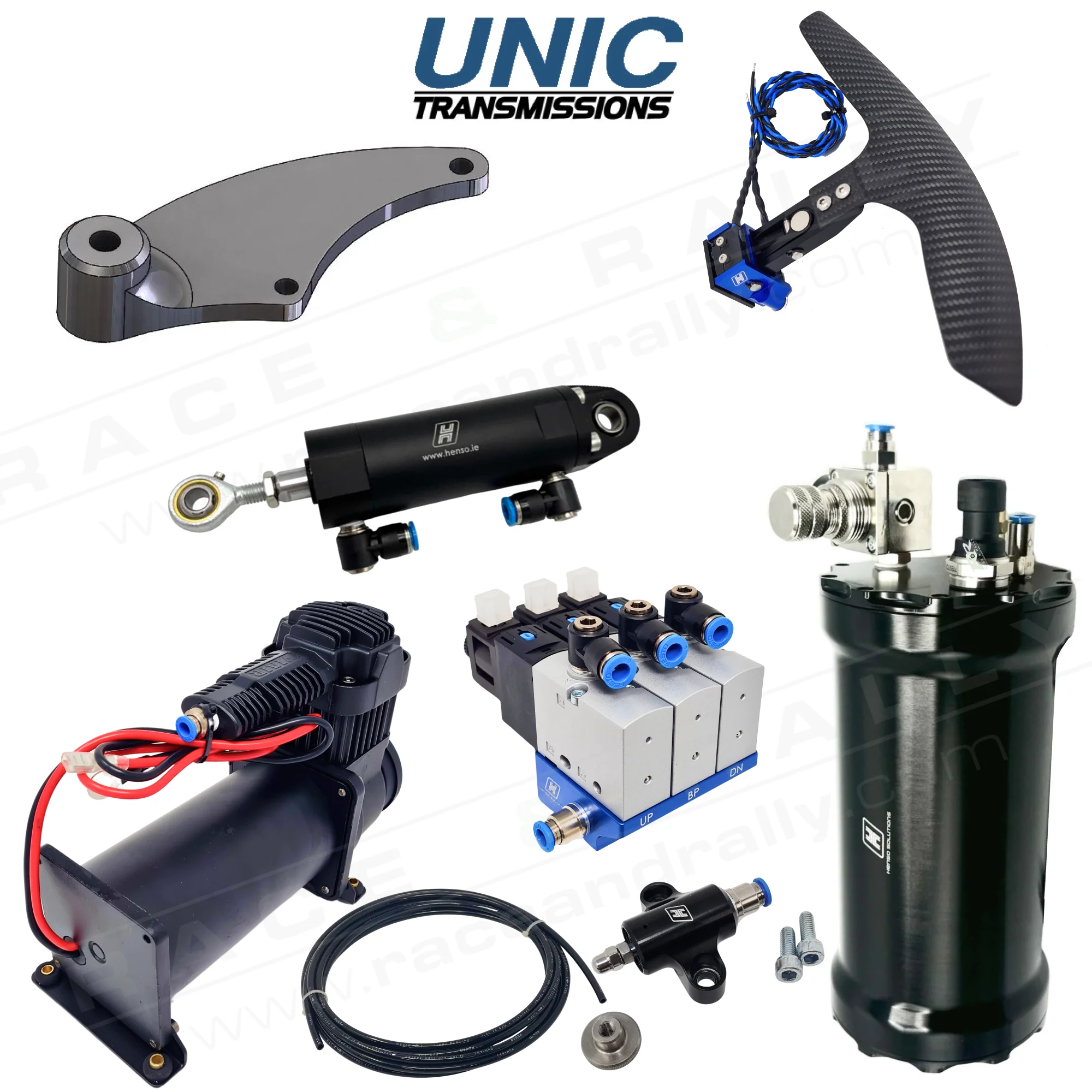 Complete Pneumatic Paddle Shift Kit for Unic 6-Speed Gearbox - Image 4