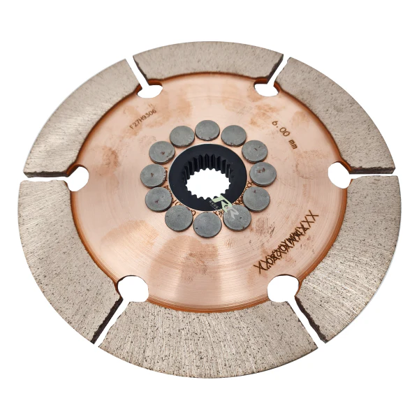 Ø184mm x 6.00mm - 6 Paddle Bonded - 1.00"x23 Splines - 14.20mm Hub - Image 3