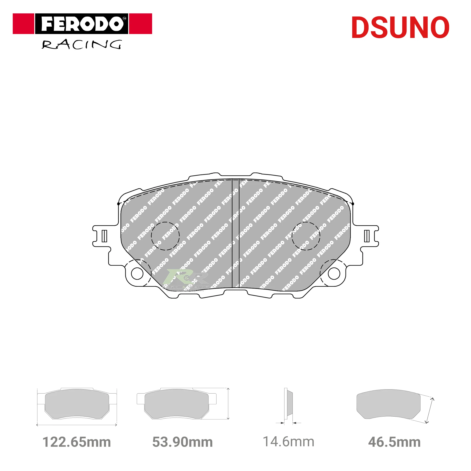 FCP4873Z - (Z) Dsuno Brake Pads
