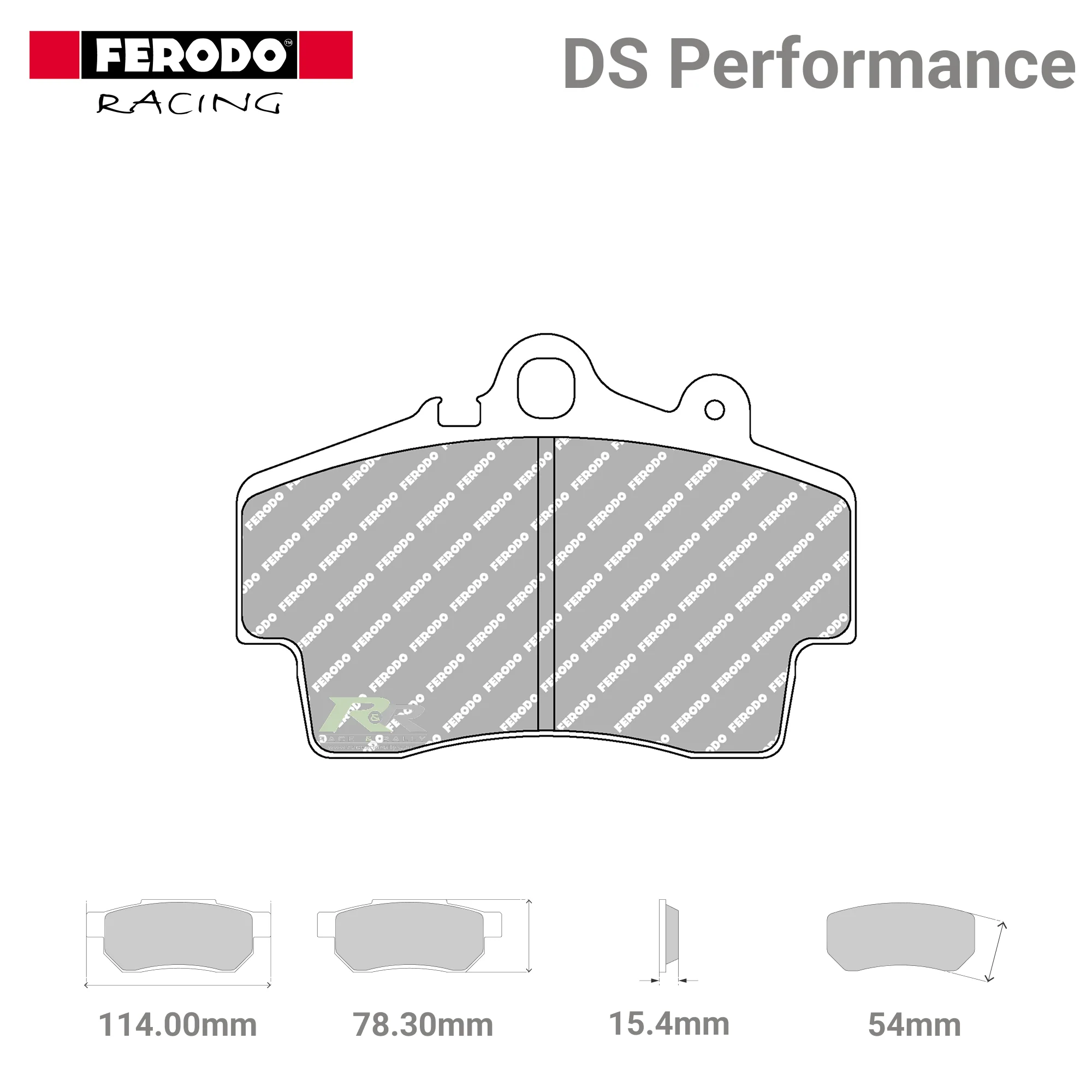 FDS1307 Ferodo High Performance Brake Pads