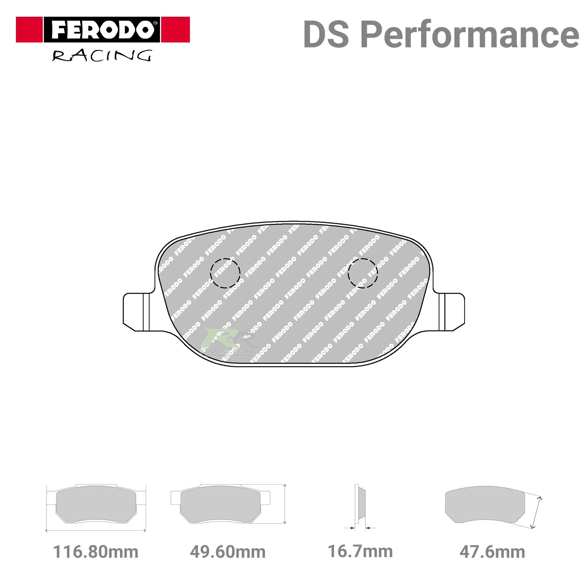 FDS1795 Ferodo High Performance Brake Pads