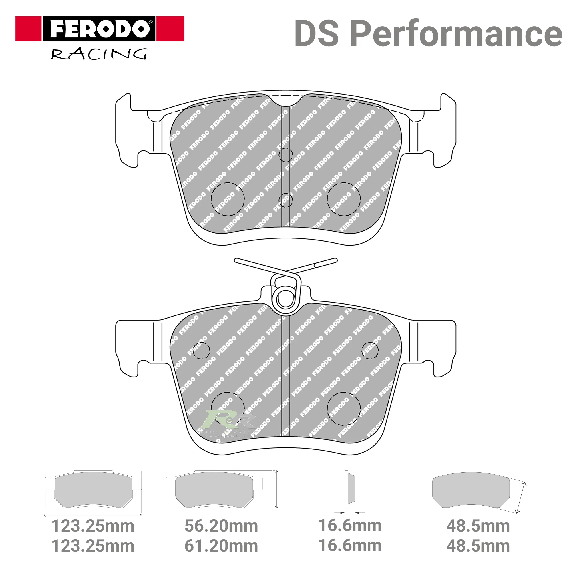 FDS4434 Ferodo High Performance Brake Pads
