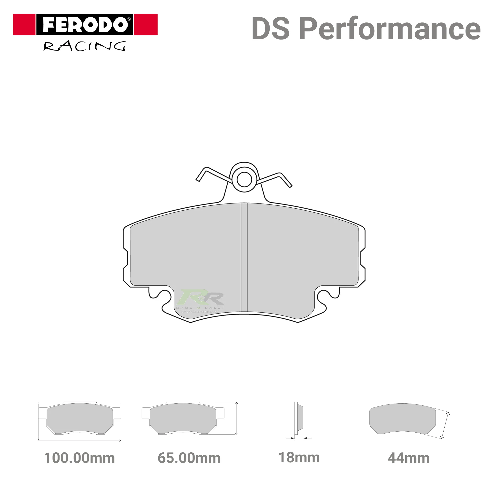 FDS845 Ferodo High Performance Brake Pads