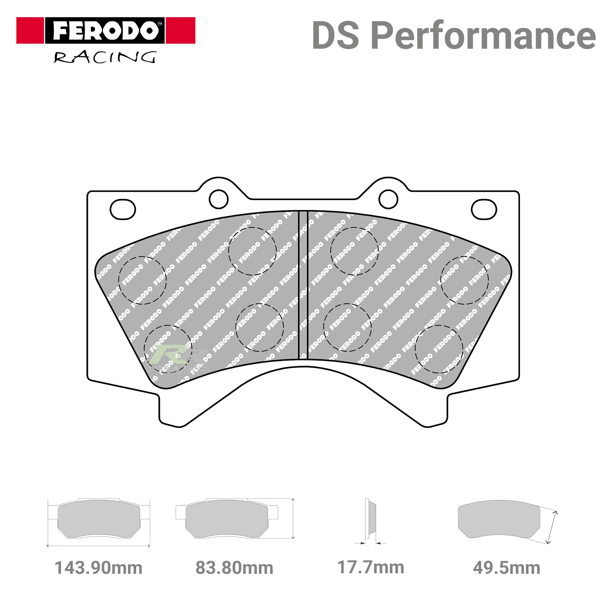 FDSE4229 Ferodo High Performance Brake Pads