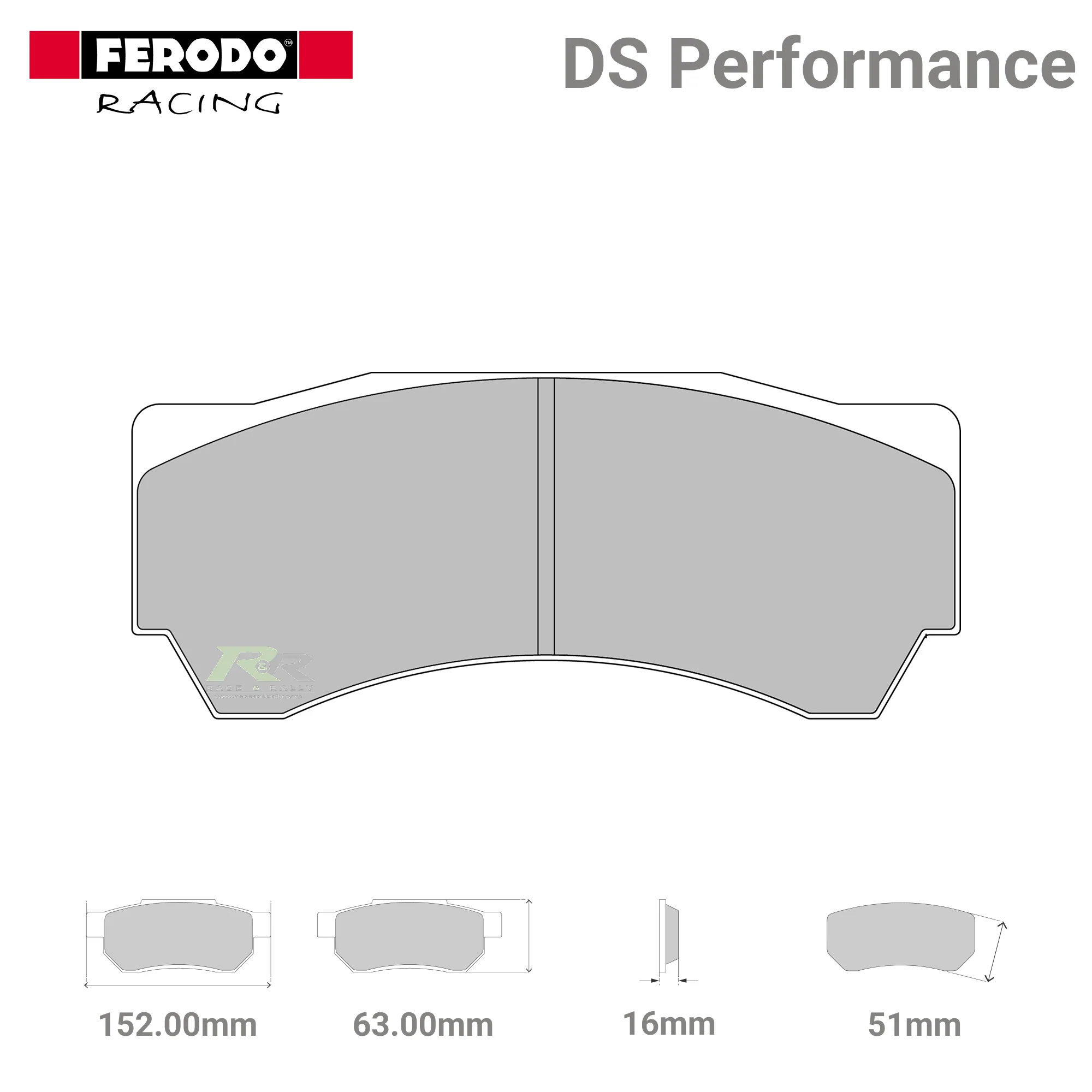 FDSR3081 Ferodo High Performance Brake Pads