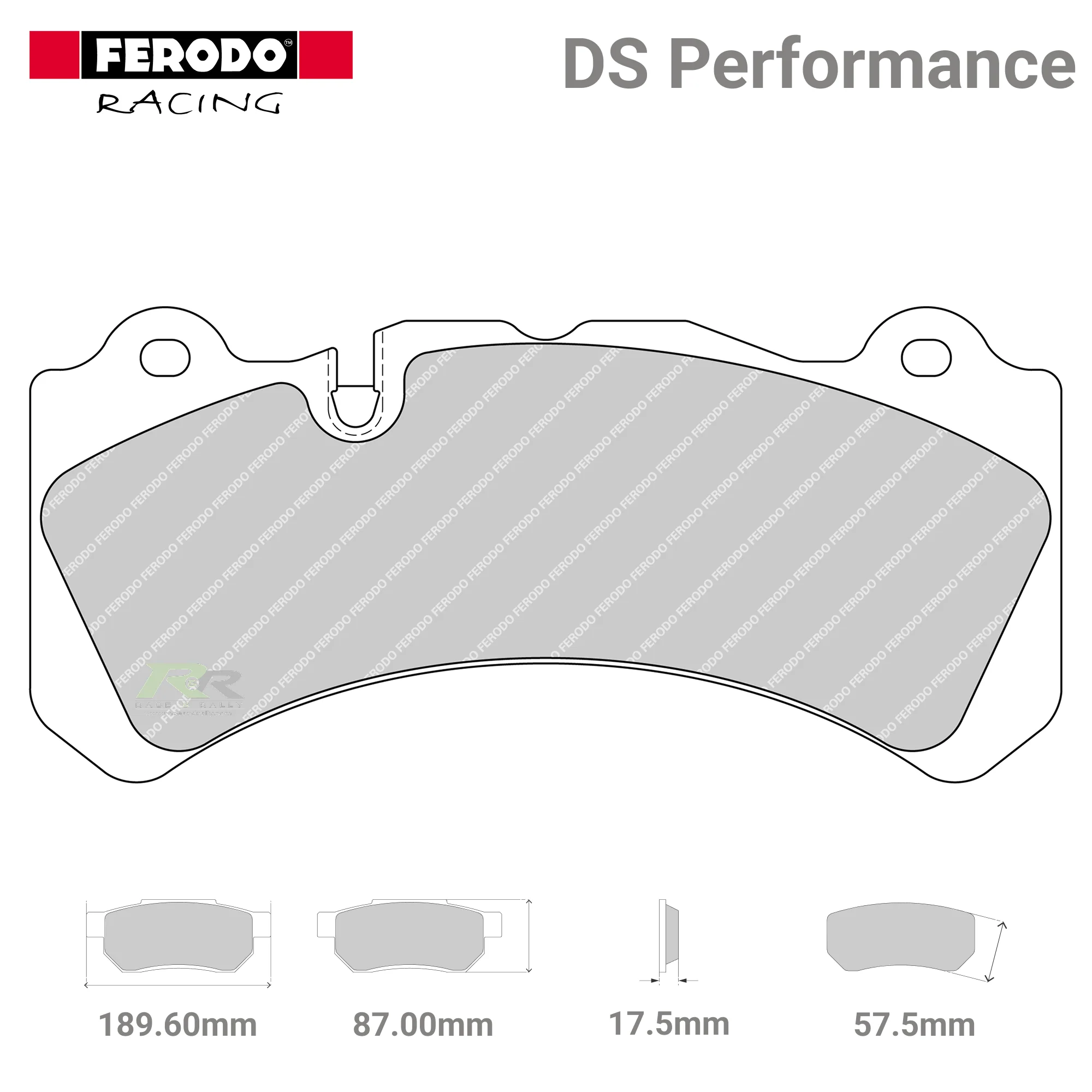 FDSR3098 Ferodo High Performance Brake Pads