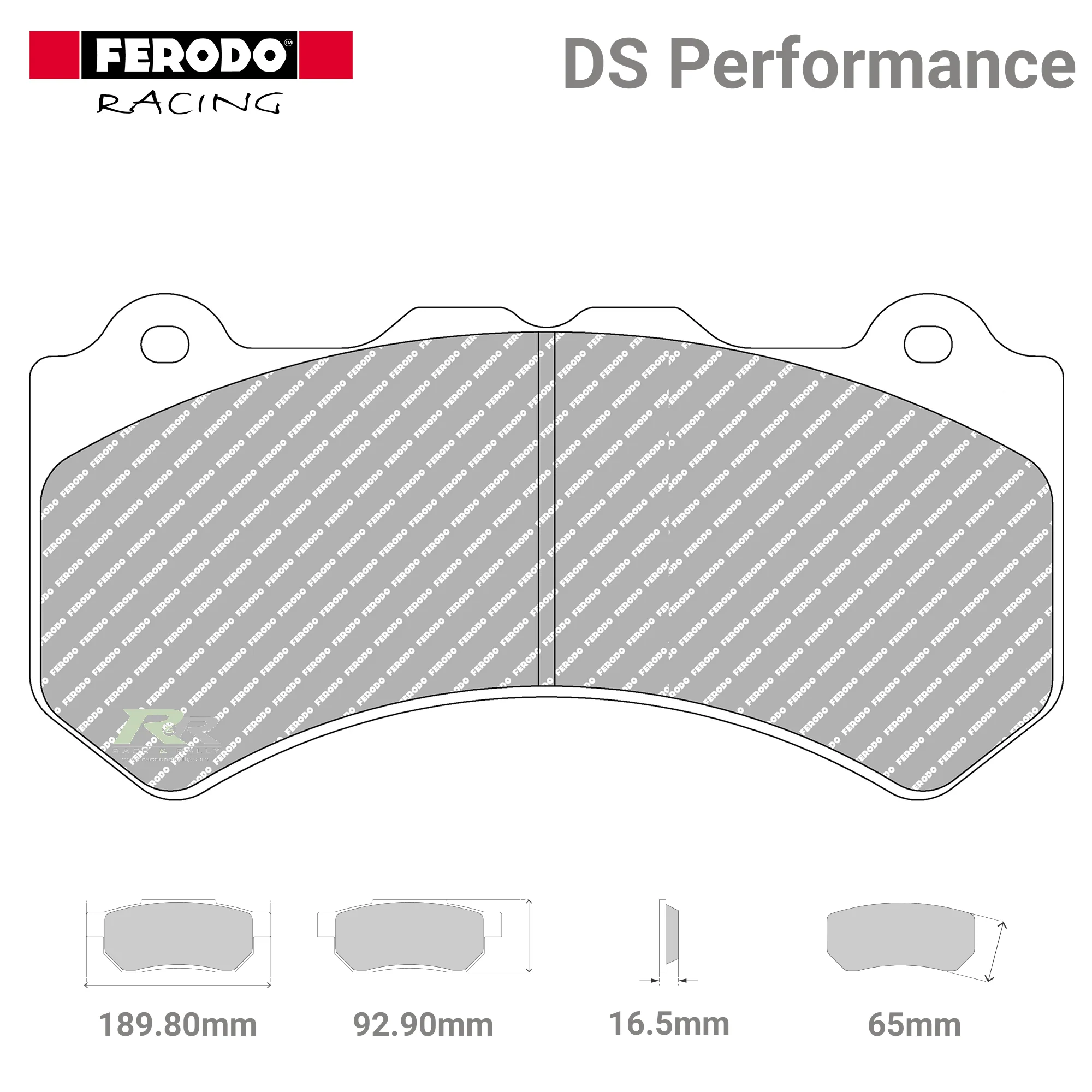 FDSR3133 Ferodo High Performance Brake Pads