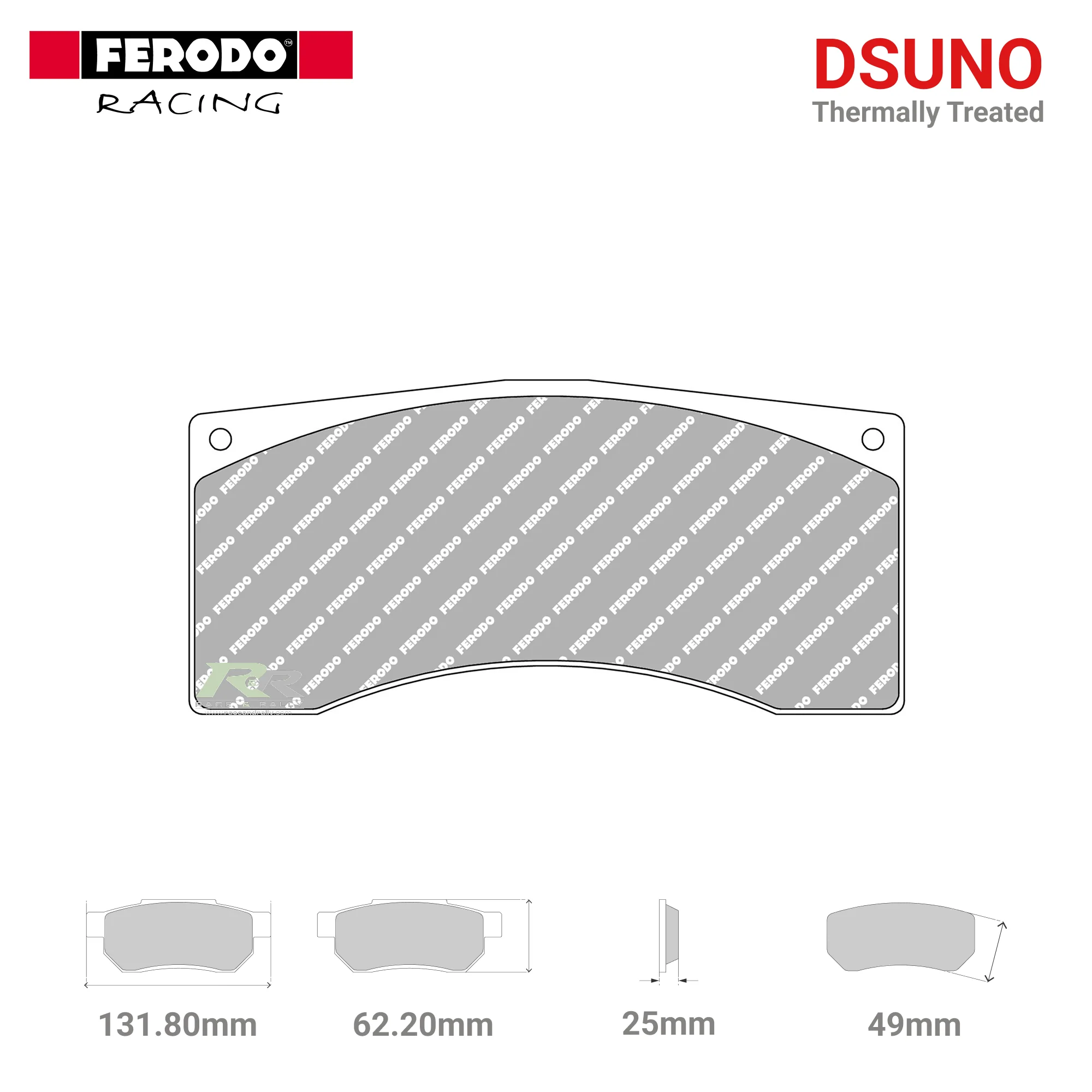 FRP1078ZB - (Z/ZB) Dsuno Brake Pads