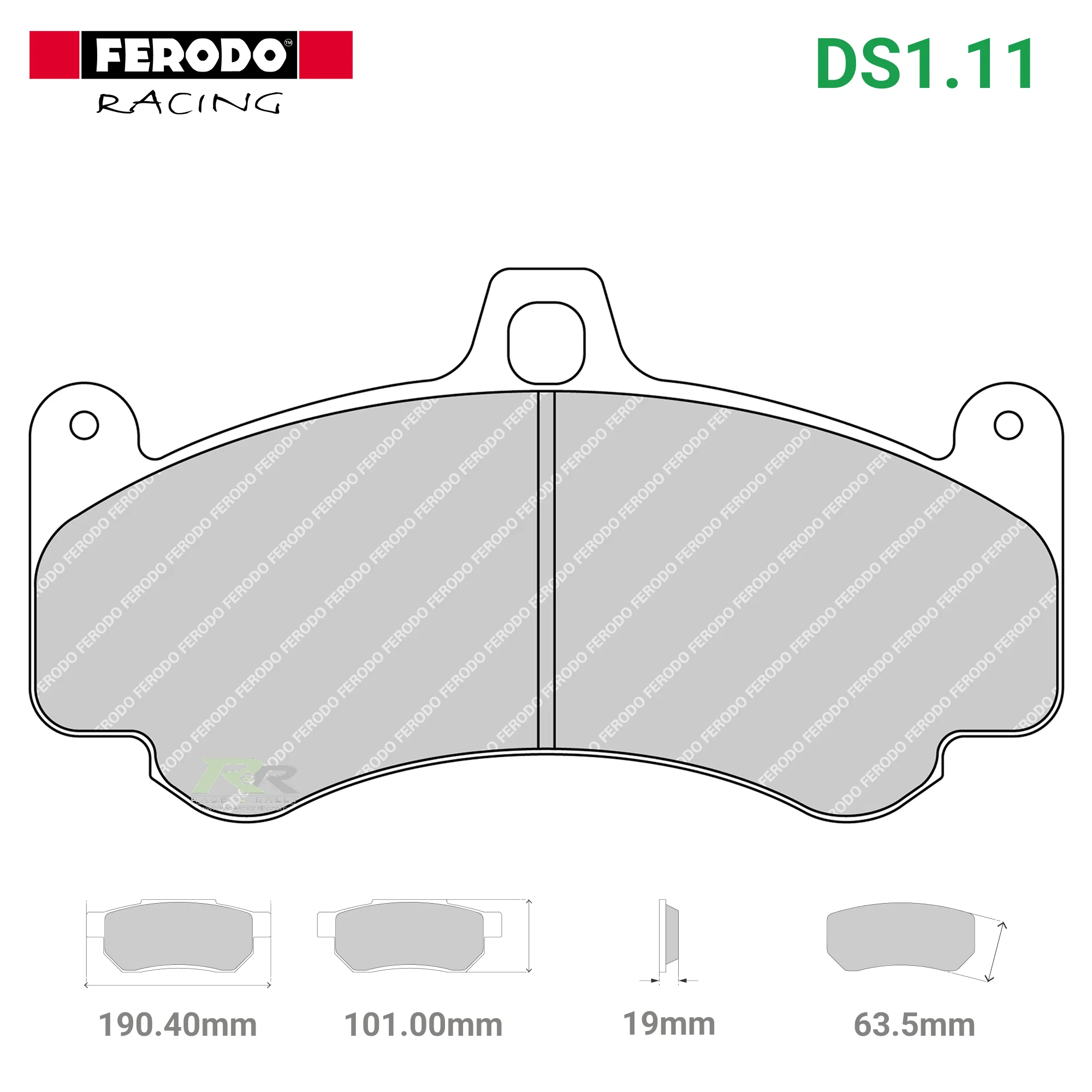 FRP3096W - (W/WB) DS1.11 Brake Pads