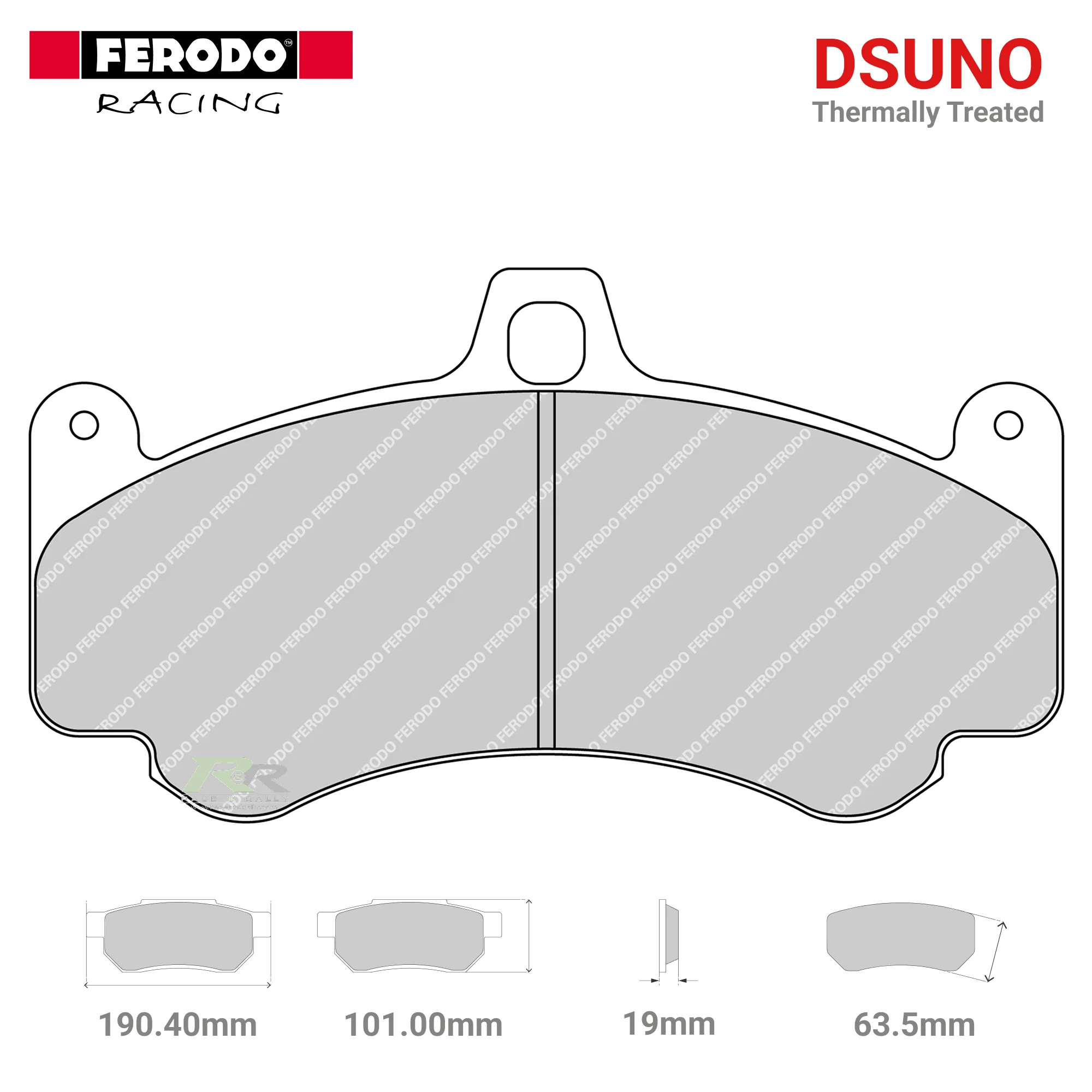 FRP3096ZB - (Z/ZB) Dsuno Brake Pads