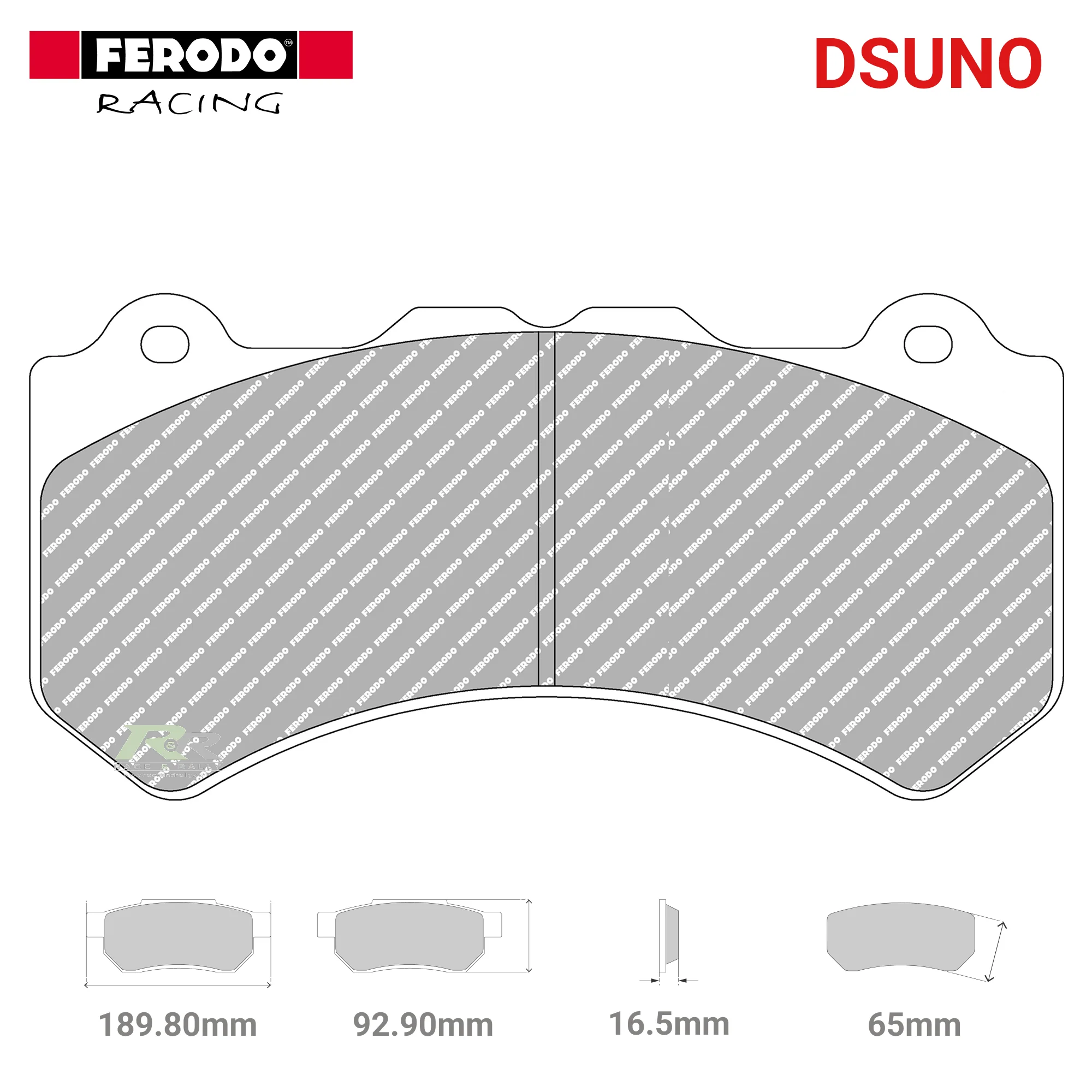 FRP3133Z - (Z/ZB) Dsuno Brake Pads