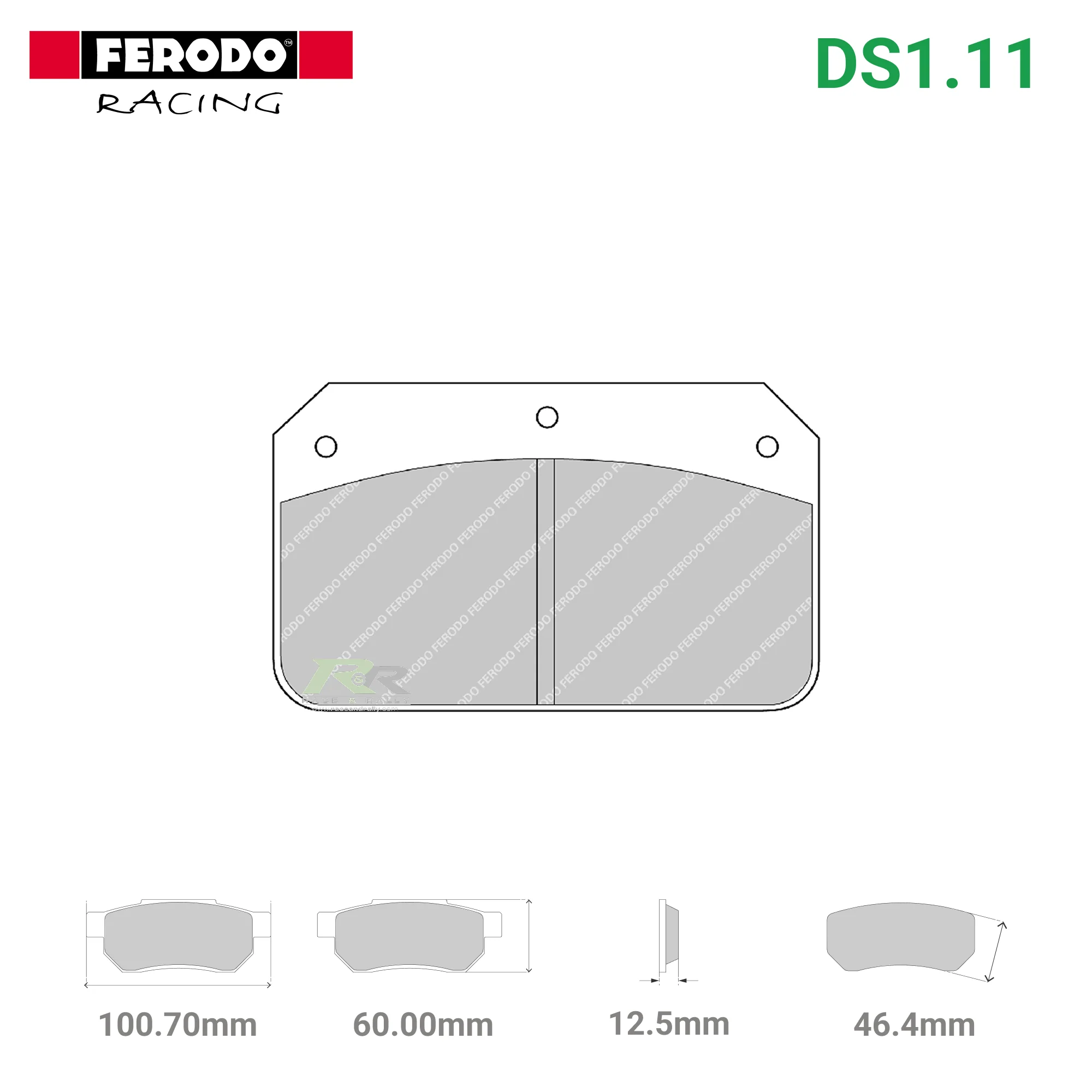 FRP502W - (W/WB) DS1.11 Brake Pads