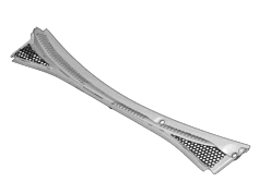 DS3 Cowl air intake grille