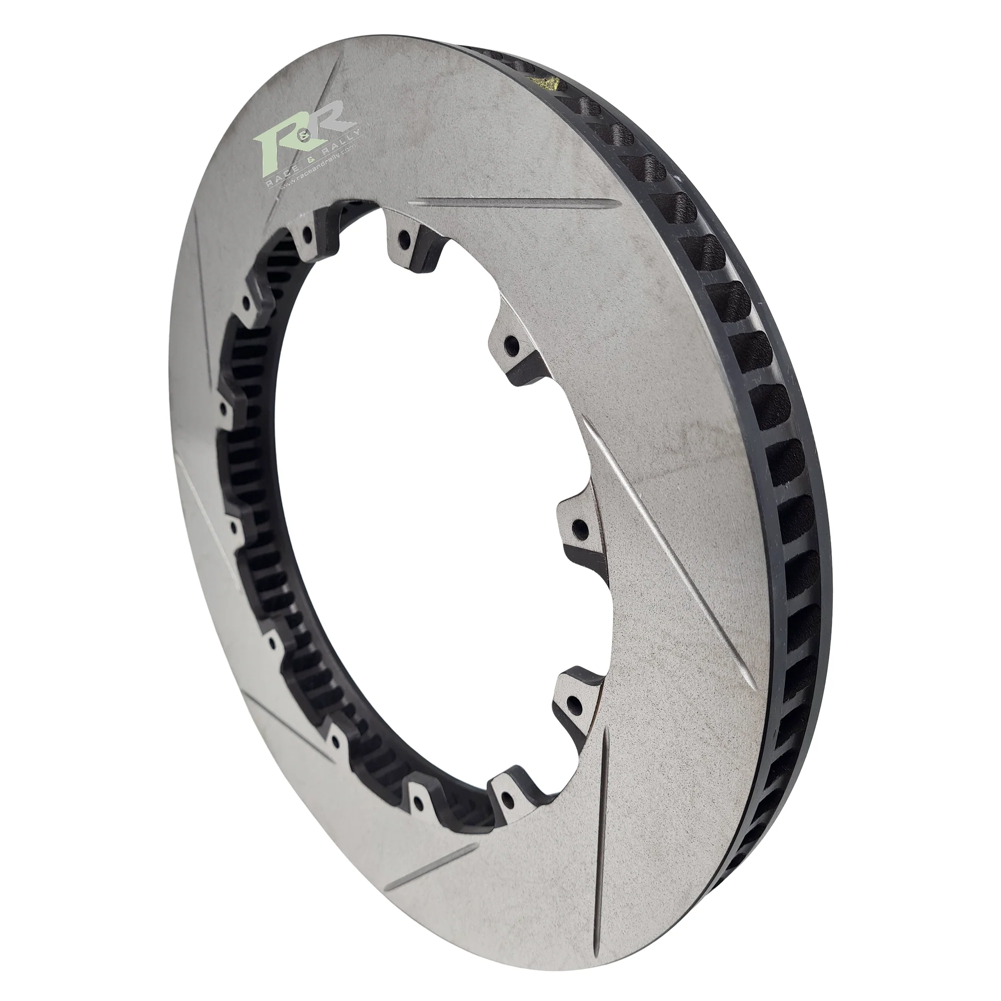 M3 E92 Brake Disc Service Kit - Strap Drive - Grooved - Image 4