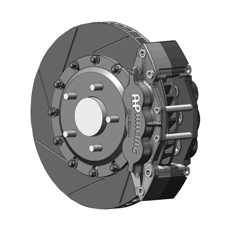 Mitsubishi Evo 7 8 9 - Front 6 Piston Brake Kit - Ø355mm Disc - Image 3