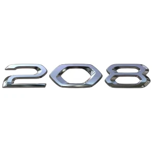 208 GT Line badge