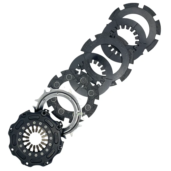 Ø138mm Twin Plate Carbon Clutch - Push Type - Image 3