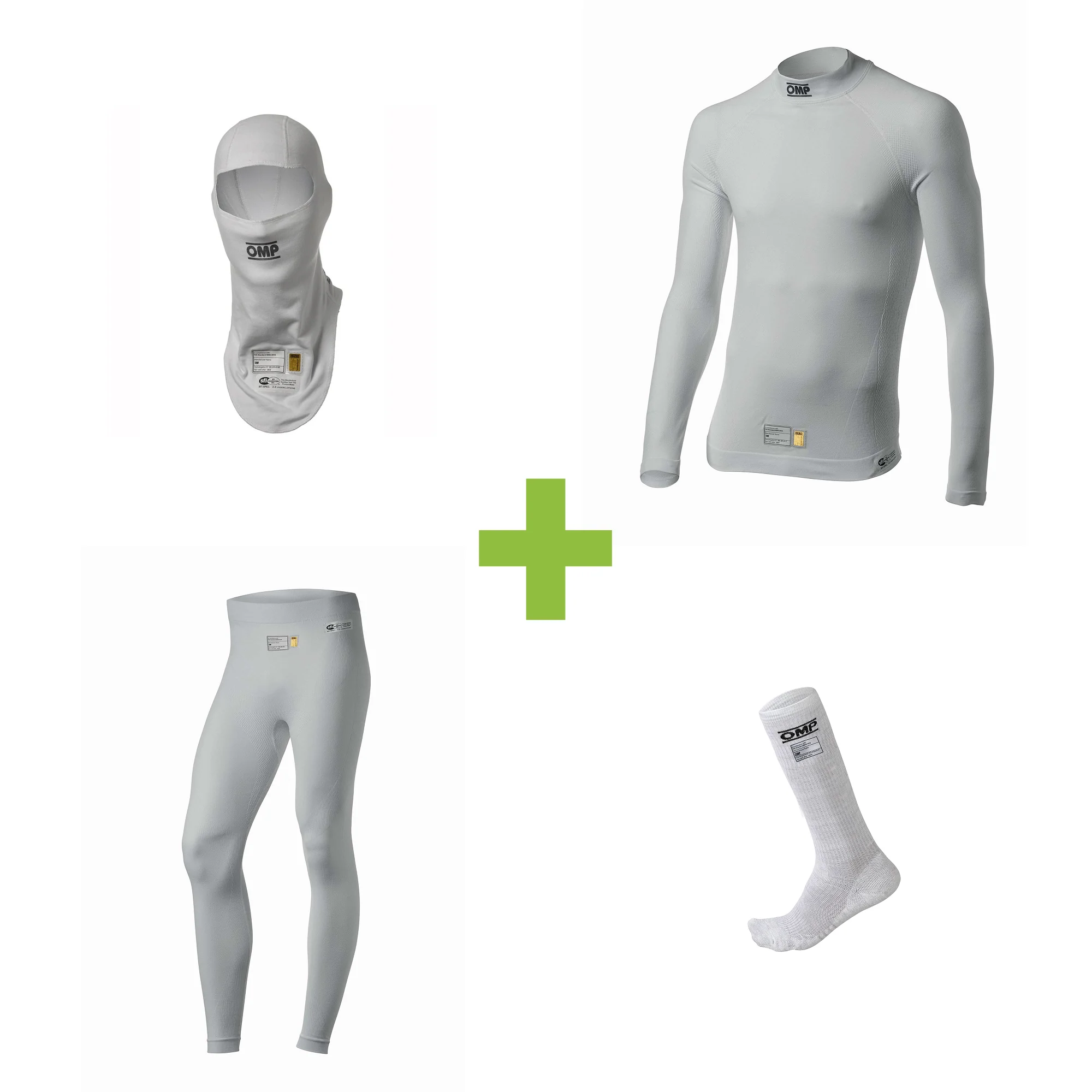 OMP One Evo Underwear Bundle - White