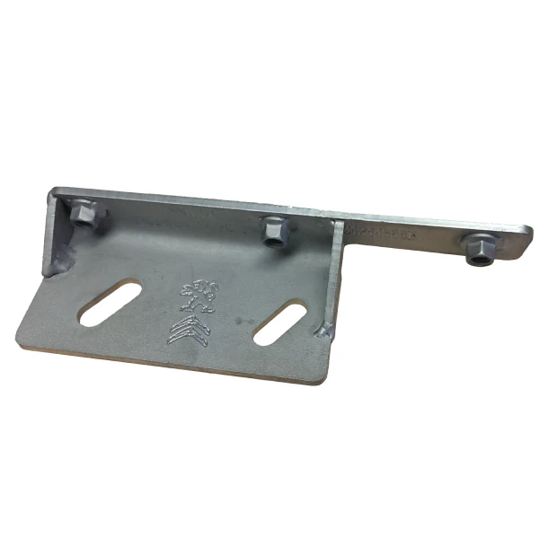 Rear scraper bracket for rim (left)