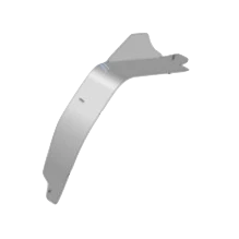 Rear wheel arch protection