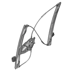 Right window regulator