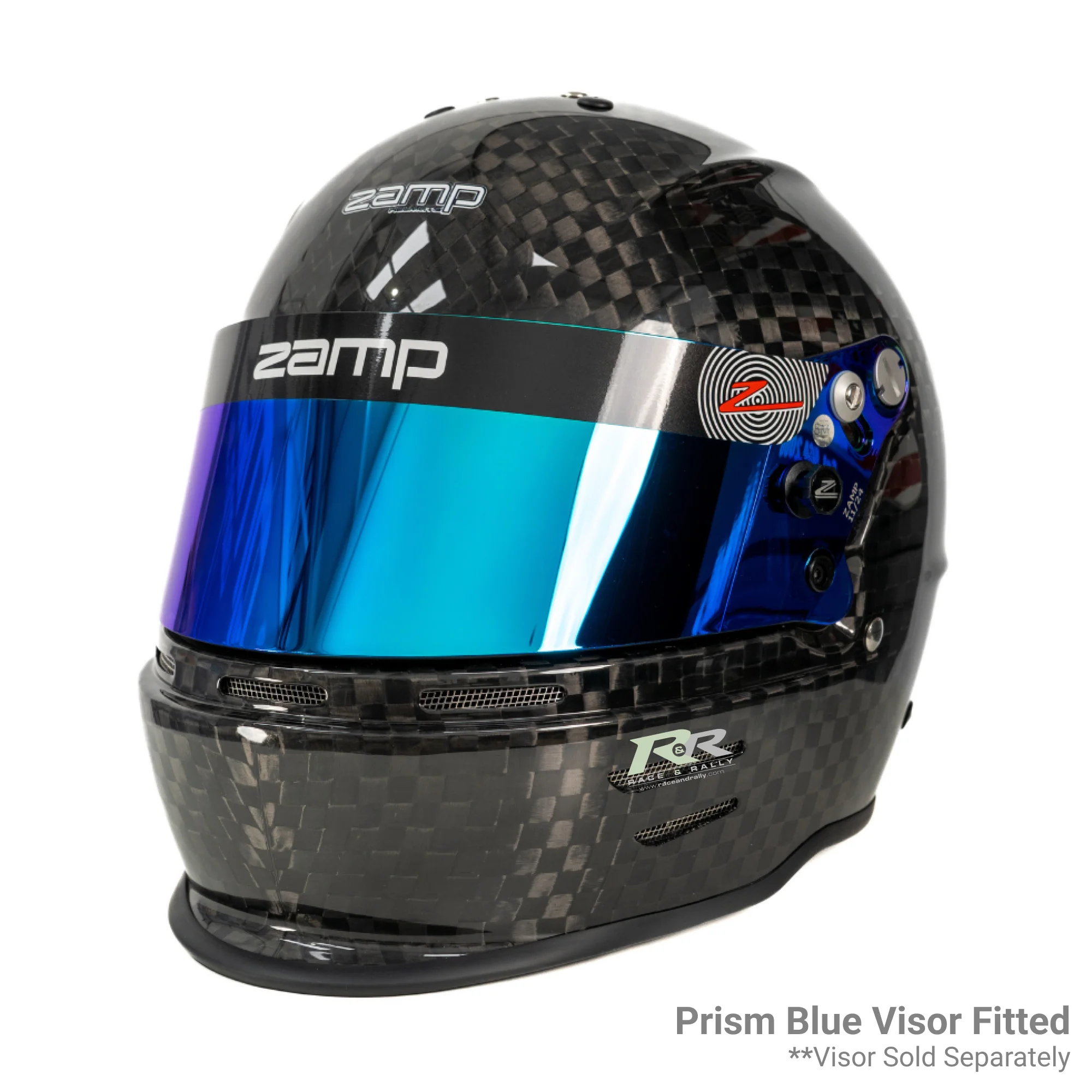 RZ 48 Youth Karting Helmet - Carbon - Image 6