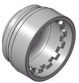 Socket for lines nut