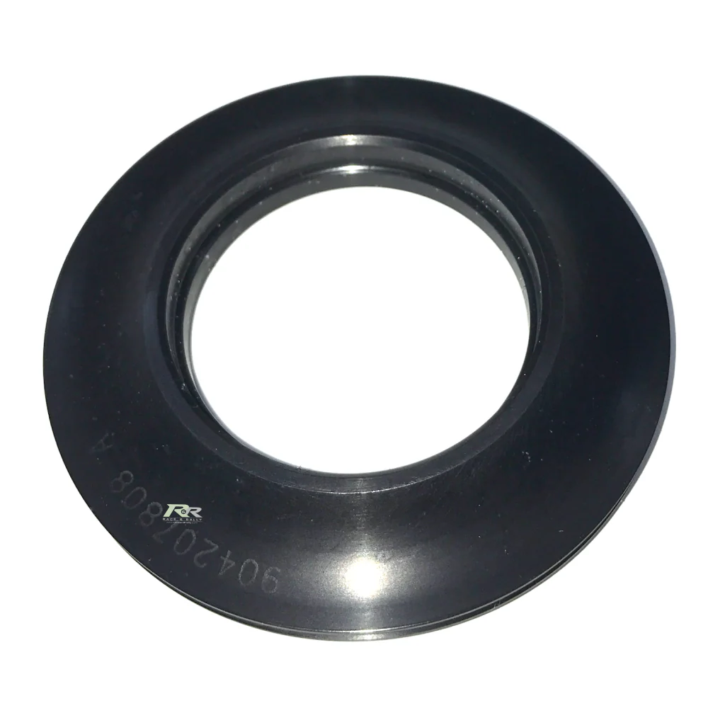 Top spring cup mounting