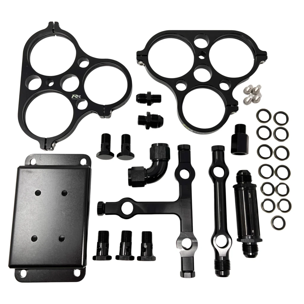 Twin Fuel Injection Pump & Filter Mounting Unit - 979 Manifold Kit