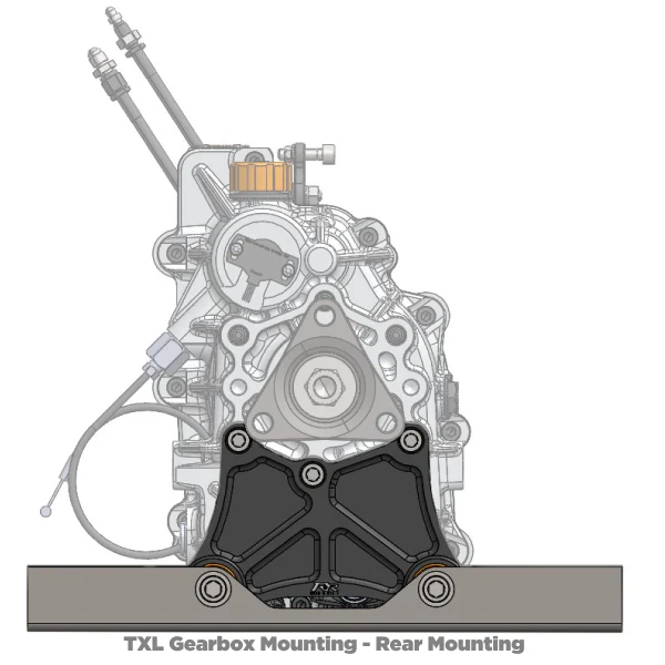 TXL RWD Gearbox Mount - Rear Mounting - Image 4