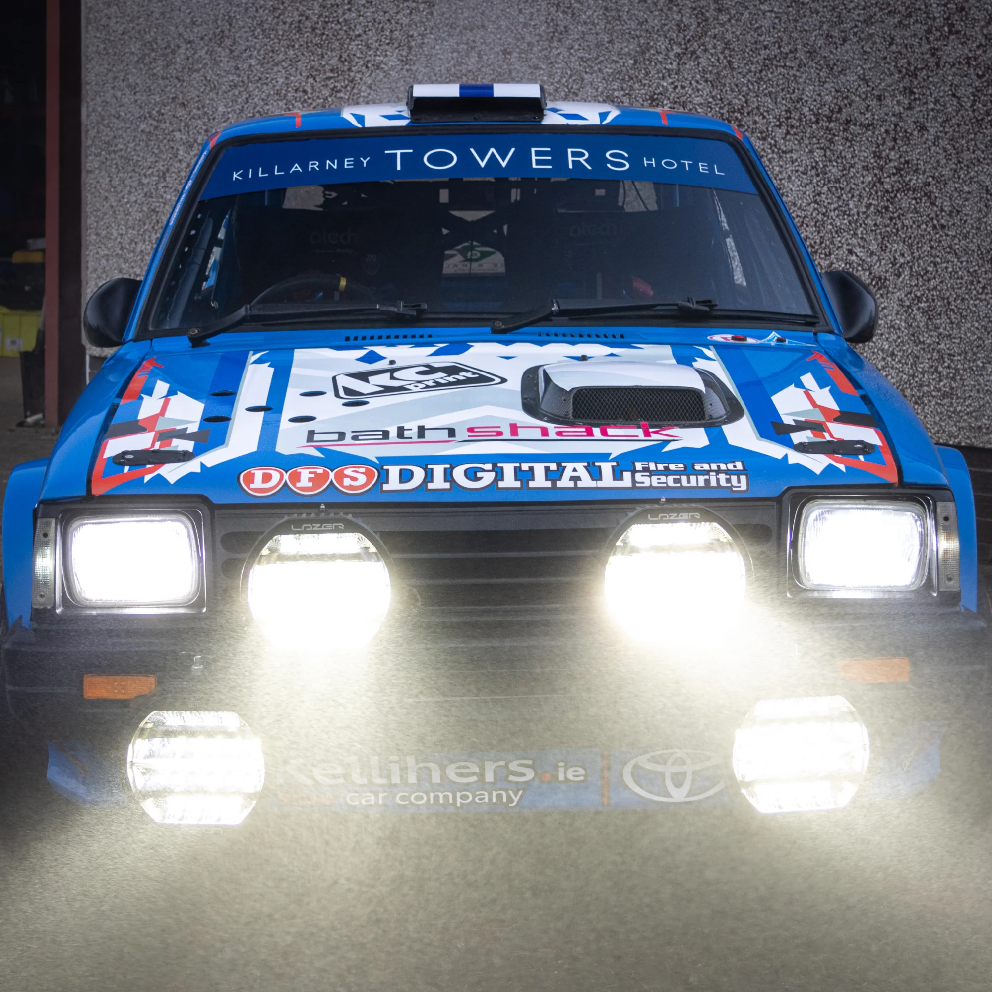 Universal Rally Kit - 4 Lamp - Sentinel 9" Elite