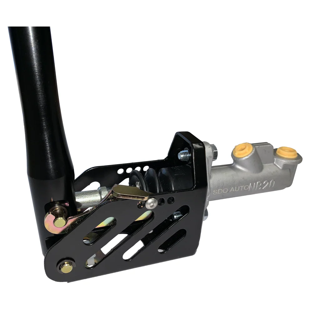 Vertical Alloy Hydraulic Handbrake - with master cylinder - 420mm - Image 3