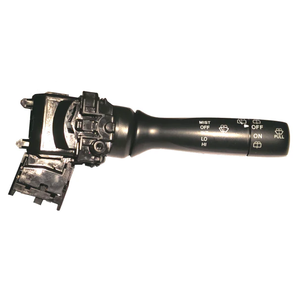 Wash wiping control stalk