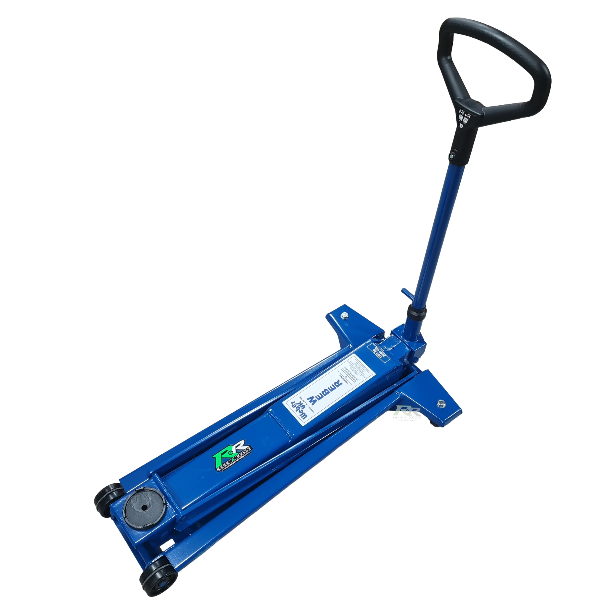 Weber 1.3 Tonne Ultra Low, High Lift, Long Reach Trolley Jack with Quick-lift Pedal - Image 2