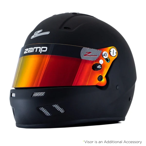 Zamp RZ59 Racing Helmet - Matte Black - Image 2